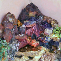 Оформление из минералов